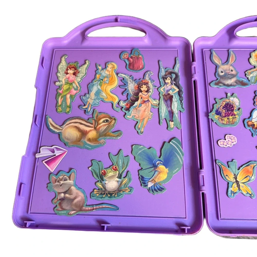Disney Fairies The Secret Fairy Garden Magnetic Play Set Tinker Bell Case 2008